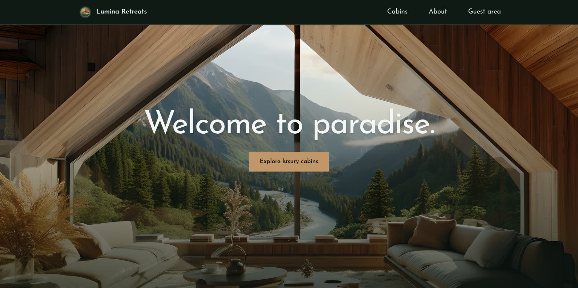 lumina-retreats project showcase